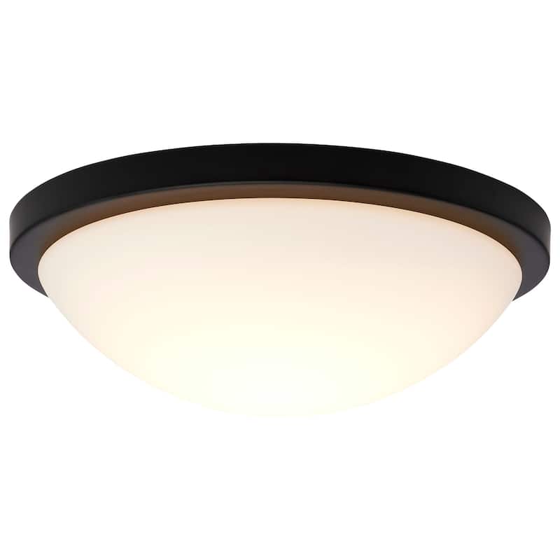 Nuvo Lighting 62/1942 Button 11" Wide LED Flush Mount Bowl Ceiling