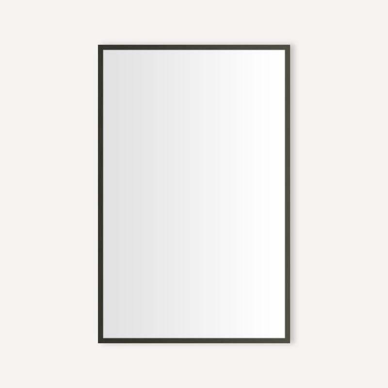 Robern CM2030TF Craft Series 19-1/4" W x 30" H Traditional Rectangular - Iron Black