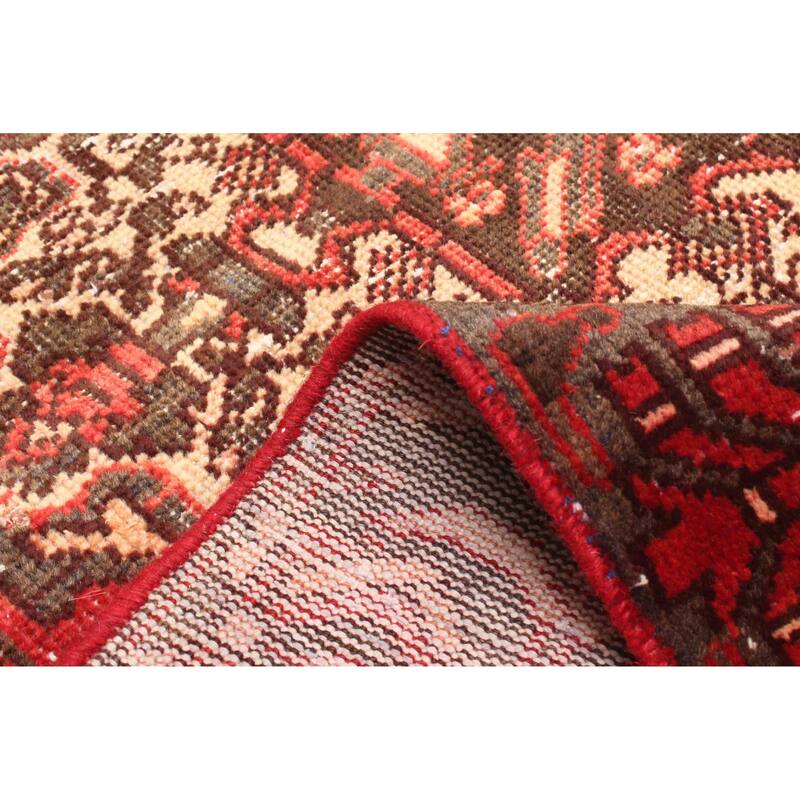 ECARPETGALLERY Hand-knotted Antalya Vintage Red Wool Rug - 4'0 x 6'0
