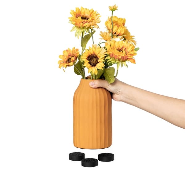 24-Pack Pot Feet - Rubber Risers with Non-Slip Grip for Planters & Pots,  Prevents Stains, Rot & Moisture Damage - Bed Bath & Beyond - 42580159