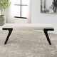 preview thumbnail 4 of 5, Uttermost Hover Modern Bench - 53 W X 19 H X 16 D (in)