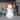 Gemmy Christmas Inflatable Snowman with Santa Hat, 8 ft Tall