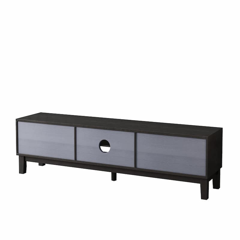 TV Stand for TVs up to 75", Media Console with 4 Drawers, Entertainment Center with Storage