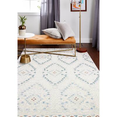 Bashian Niklaus Ivory Transitional Area Rug