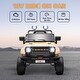 preview thumbnail 15 of 28, 12V Kids Electric Car with Dual Motors, Remote Control, Music, and 60-Minute Run Time