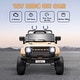 preview thumbnail 18 of 28, Battery Powered Kids Electric Car UTV with 4 Suspension Wheels