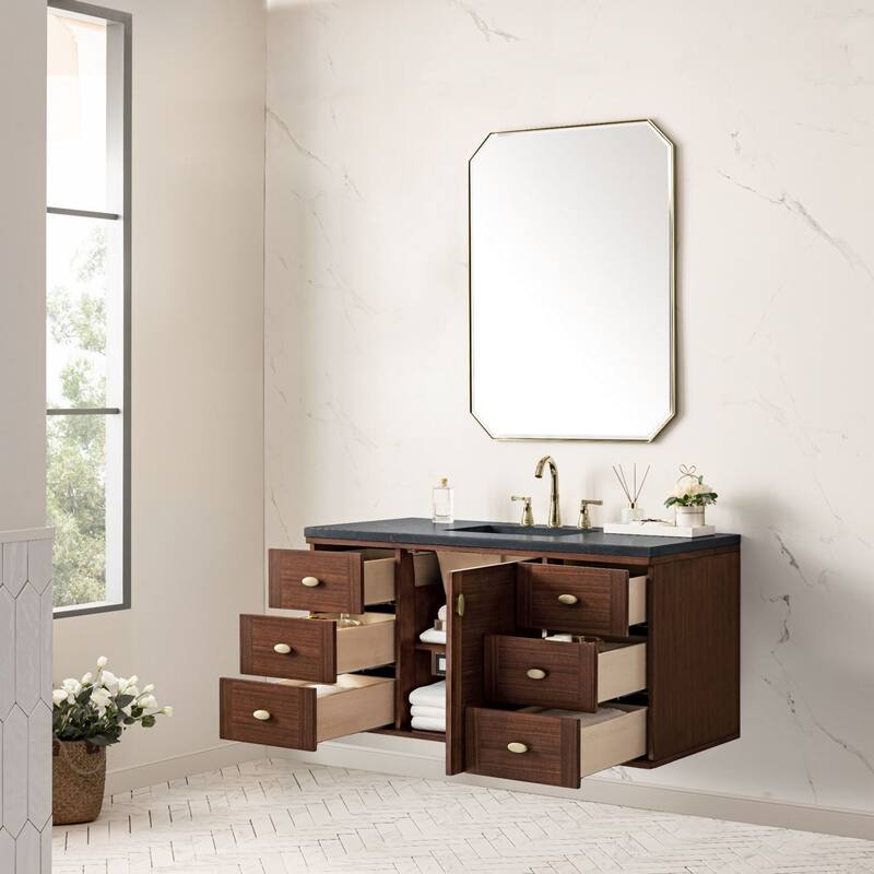 James Martin Vanities 670-V48-3CSP Amberly 48" Free Standing or Wall