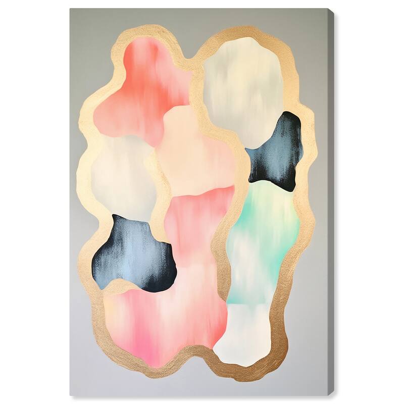 Wynwood Studio Canvas Abstract Some Chakras Gold and Metallic Gold Modern & Contemporary Wall Art Canvas Print - 30 x 20