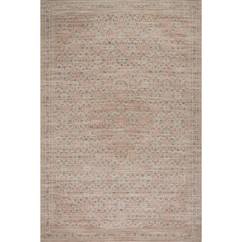 Nuloom Ismara Traditional Medallion Area Rug - 5' x 8' - Multicolor - Rectangle