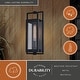 preview thumbnail 10 of 9, Vaxcel Lighting T0688 Sheridan 16" Tall Wall Sconce