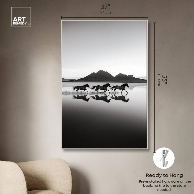 Run of Freedom II Canvas by Art Remedy
