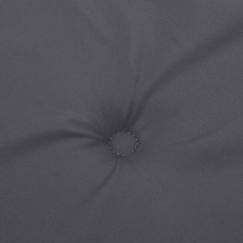 Outdoor Cushions for High Back Chair, Set of 2, Gray Fabric, 47 Inch