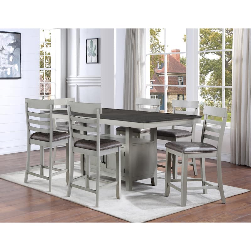 Steve Silver Hasbrook 7-Piece Dining Set