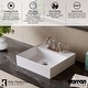 preview thumbnail 21 of 20, Karran Randburg KBF526 2-Handle Two Hole Centerset Faucet Bathroom Faucet with Matching Pop-up Drain