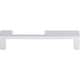preview thumbnail 1 of 8, Top Knobs Modern Metro 5 Inch Center to Center Handle Cabinet Pull Aluminum