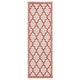 preview thumbnail 67 of 192, SAFAVIEH Amherst Norma Modern Rug 2'3" x 11' Runner - Beige/Orange - Runner