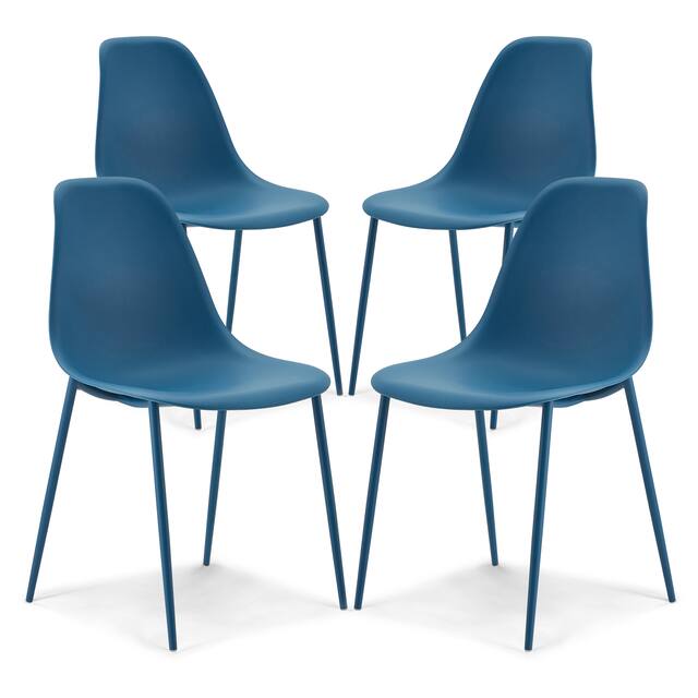 Poly and Bark Isla Chairs (Set of 4)