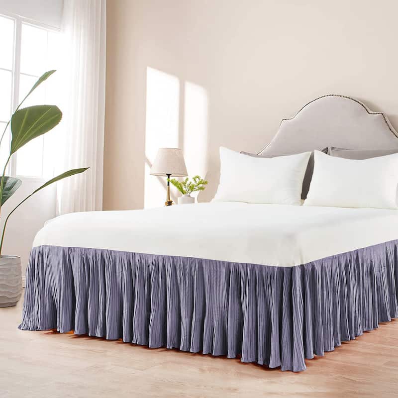 Serenta Pleated Bedskirt 18" Drop
