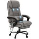 preview thumbnail 11 of 63, Vinsetto Office Desk Chair Recliner, Height Adjustable Movable Lumbar Support with 6-Point Vibrating Massage
