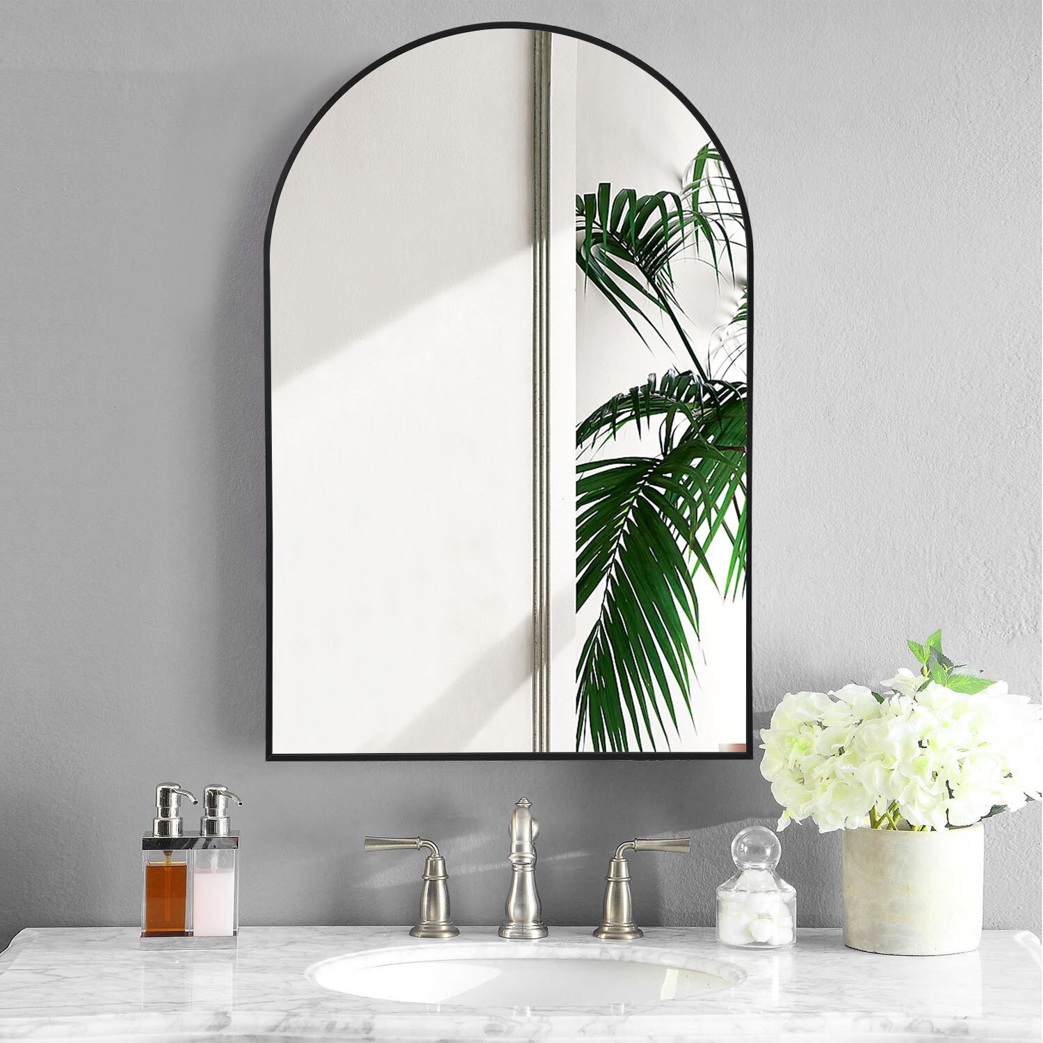 Hanging the Vanity Mirror