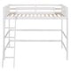 preview thumbnail 9 of 11, Merax Solid Wood Twin Size Loft Bed with Ladder