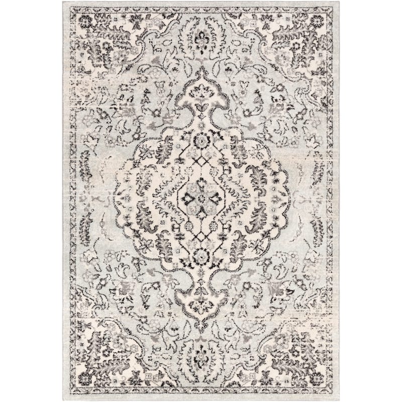 Livabliss Aziza Vintage Bohemian Medallion Area Rug