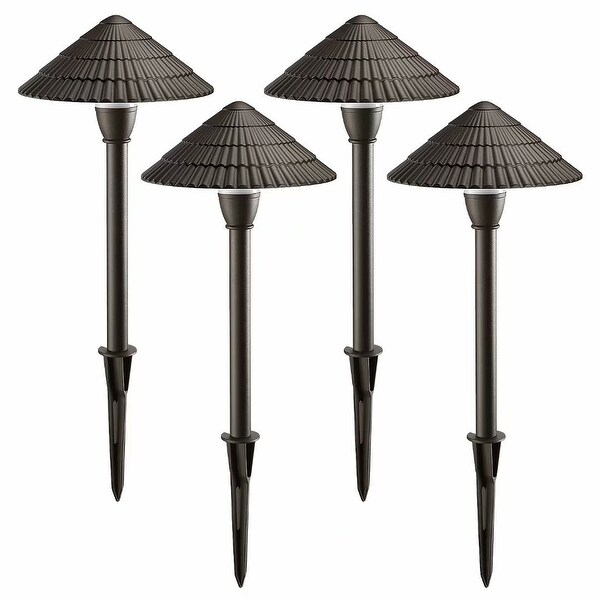 4 Pack Led Landscape Light 12v Low Voltage 3000k Warm 4 Pack Led Landscape Light 12v Low Voltage 3000k Warm