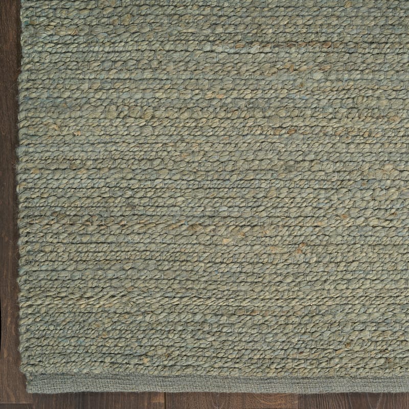 Nourison Natural Jute Indoor only Solid Area Rug