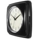 preview thumbnail 30 of 146, Infinity Instruments Retro 9.25-inch Square Wall Clock - 9.25 x 1.875 x 9.5