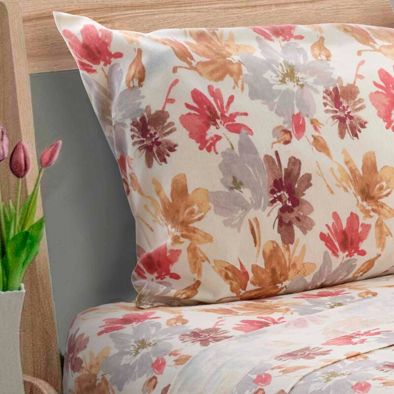 Avanti Linens Wildflowers Flannel Sheet Set