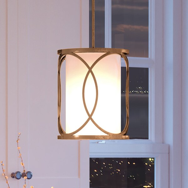 Modern Farmhouse 1-Light Cylinder Clear 