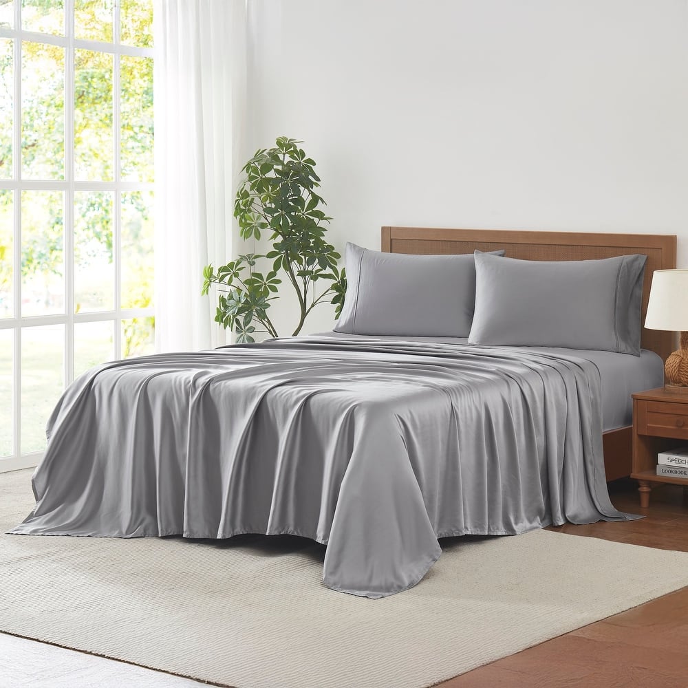 Modern Threads 100% Tencel Lyocell 4-Piece Sheet Set