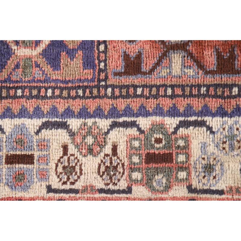 Garden Design Bakhtiari Persian Antique Rug Hand-knotted Wool Carpet - 4'8"x 9'4"