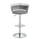 preview thumbnail 108 of 198, Modern Velvet Adjustable Swivel Bar Stools Set of 2