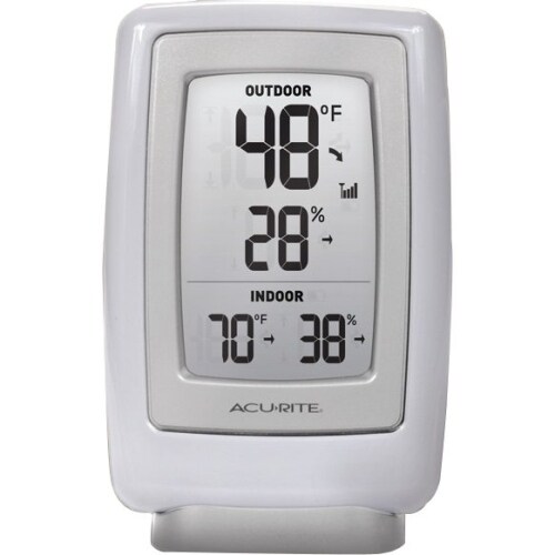 "AcuRite 00611A2 AcuRite Digital Indoor / Outdoor Temperature & Humidity Monitor - ± - ±5% Humidity Accuracy"