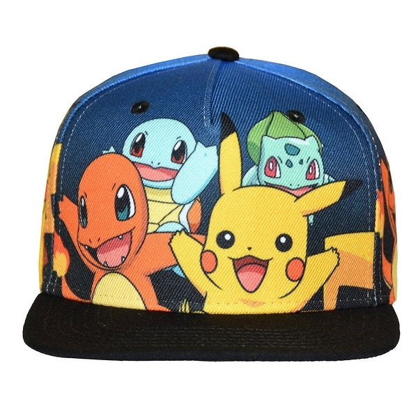 Pokemon Gotta Catch'em All Youth Snapback Hat - multi