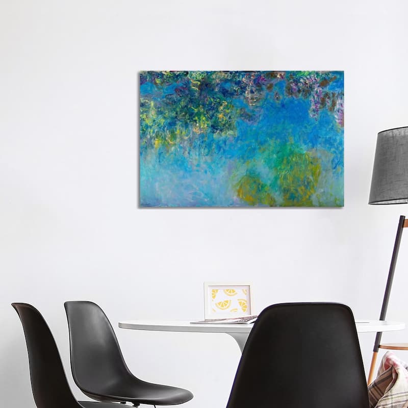iCanvas "Wisteria" by Claude Monet Canvas Print - 26x40x1.5