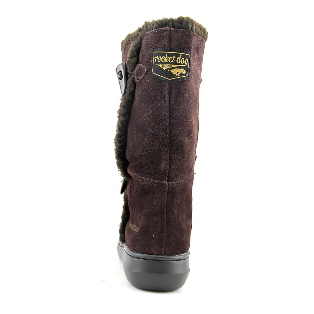 Shop Rocket Dog Slope Women Round Toe Suede Brown Winter Boot