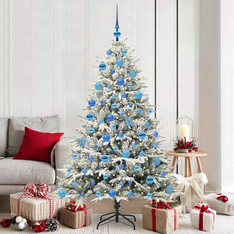vidaXL Artificial Christmas Tree Green PVC