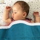 preview thumbnail 13 of 28, Luxurious Cotton Unisex Baby Blanket Waffle Weave with Sherpa Backing Soft Cozy 30''x40'' Receiving Crib Stroller Nap Blanket