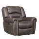 preview thumbnail 26 of 42, Classic Single Sofa Home Theater Recliner Seating With USB Port