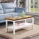 preview thumbnail 8 of 24, Convenience Concepts Ledgewood Coffee Table with Shelf