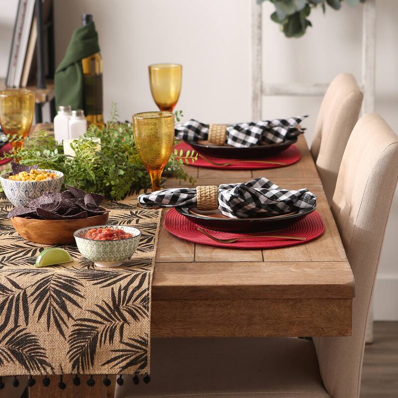 Oval Pp Woven Placemat (Set of 6) - Oval, 12x18"