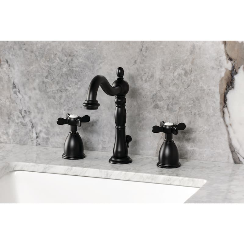 Kingston Brass KB197.BEX Essex 1.2 GPM Widespread Bathroom Faucet with