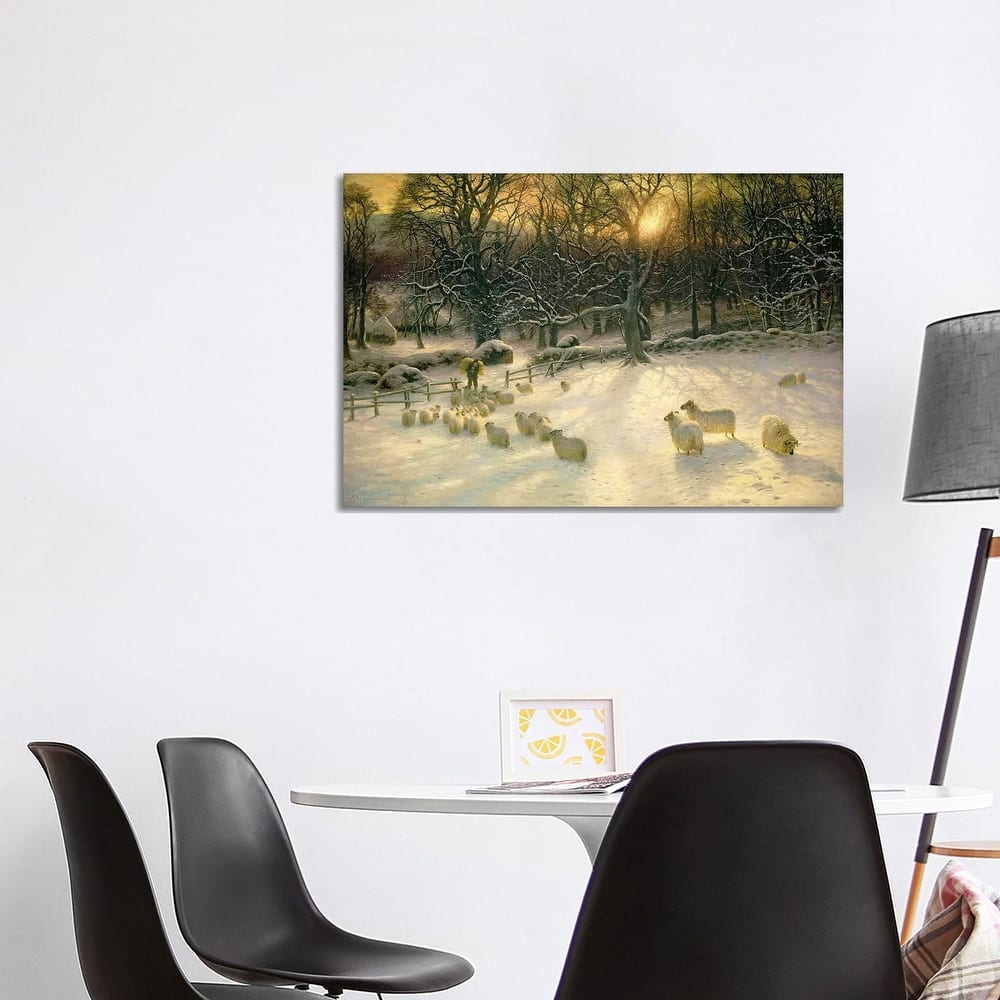 iCanvas "The Shortening Winter's Day is Near a Close " by Joseph Farquharson Canvas Print