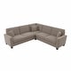 preview thumbnail 25 of 35, Stockton 99W L Shaped Sectional Couch by Bush Furniture