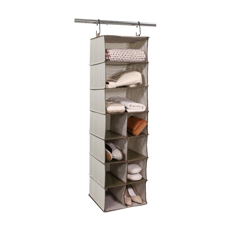 Shop Tidy Living 3 8 Compartment Organizer Overstock 17037880
