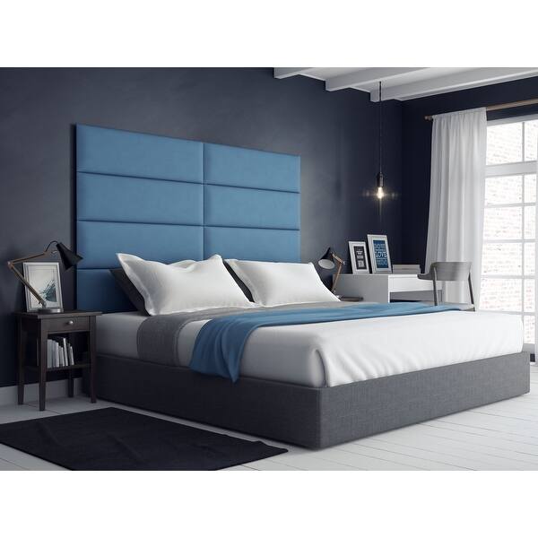 Shop Vant Upholstered Wall Panels Headboards Sets Of 4 Micro