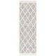 preview thumbnail 18 of 16, SAFAVIEH Handmade Natura Tere Farmhouse Trellis Wool Rug 2'3" x 8' Runner - Grey/Ivory - Runner
