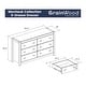 preview thumbnail 2 of 21, Grain Wood Furniture Montauk 6-drawer Dresser